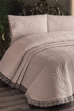 Çt Çeyizci Tekstil Yatak Örtüsü, Çift Kişilik Yatak Örtüsü Takımı, Dantelli Yatak Takımı, Yatak Odası Takımı, Bedspread