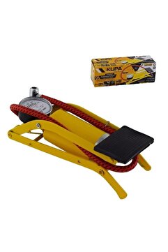 Kupa Ayaklı Saatli Metal Bisiklet Pompası - 53 Cm. Hortumlu