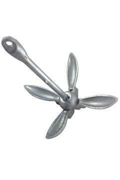 Genel Markalar Tekne Çapası. 6 Kg. Şemsiye Çapa. Açılır Kapanır. Galvaniz Bot Çapası