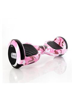 Genel Markalar Elektrikli Kaykay Scooter Hoverboard 6.5 Inch Pembe Kamuflaj Grafity D05