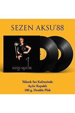 plakmarketi Plak - Sezen Aksu / 88 (2 PLAK) (AÇILIR KAPAK YÜKSEK SES KALİTESİ)
