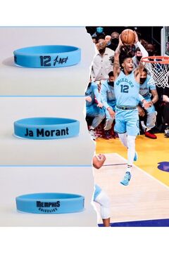 PurpleJam Ja Morant Memphis Turkuaz Basketbol Bileklik