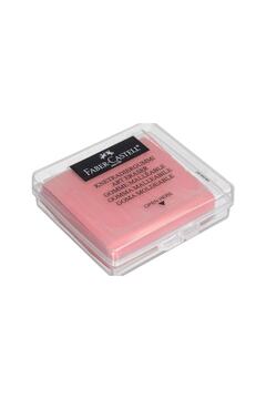 Faber Castell Plastik Kutulu Renkli Hamur Silgi-pembe