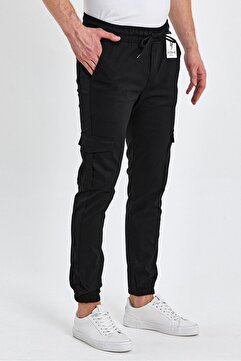 wamoss Slim Fit Beli Ve Paçası Lastikli Kargo Cep Pantolon 2023 Yk12