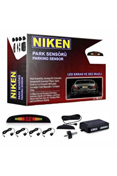 Niken Park Sensörü Ekranlı Ve Ses Ikazlı Garantili Siyah