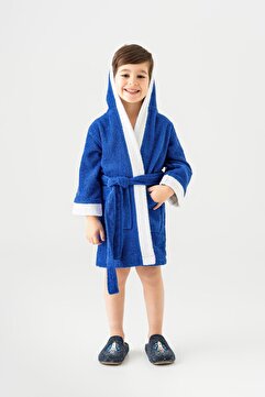 Soley Pueri | %100 Pamuk Unisex Çocuk Bornozu