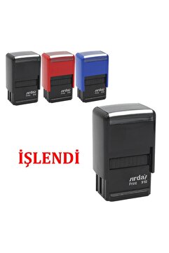 sırdaş 910 Hazır Kaşe ( Işlendi ) Kırmızı Mürekkep