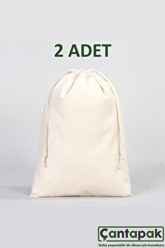 ÇANTAPAK Ham Bez Kese/Torba/ Organizer 25x35 (2 Adet)