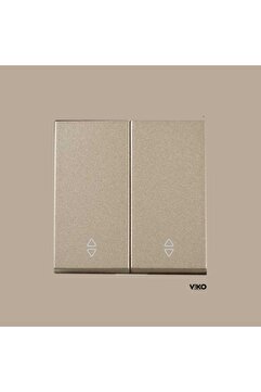 VİKO Viko Artline Novella Bronz Komütatör Vavian ÇERÇEVELİ