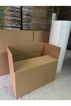 aybaş kağıtçılık Kutu Büyük Boy 70x40x40 10 Lu Adet, Aybaş Ambalaj Taşıma Kolisi