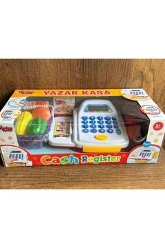 scntoys Vardem Işıklı Müzikli Yazar Kasa Süper Market Oyuncak Yazar Kasa