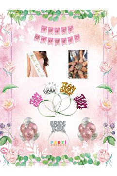 Parti Kırtasiye Bride To Be Parti Seti Bekarlığa Veda Partisi Set