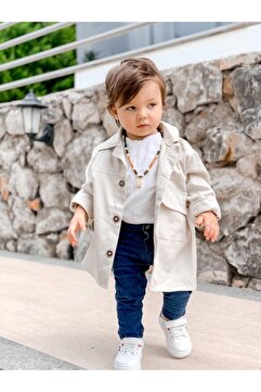 bohemiankids Erkek Çocuk Trench Ceket