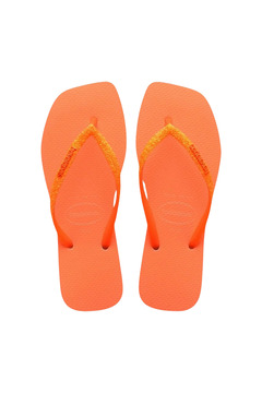 Havaianas Square Glitter Neon Turuncu Kadın Terlik 4148927-9897