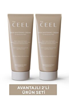 The Ceel 2'li Cilt Beyazlatıcı Aydınlatıcı Leke Karşıtı Krem Niacinamide, Alpha Arbutin,Tranexamic Acid 50 ml