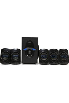 Genel Markalar Tastech Carbon Ts-50 Usb Bluetooth Dijital Ekranlı 5.1 Ses Sistemi