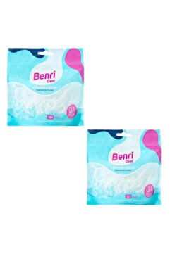 Benri Dent Kürdanlı Diş İpi 120'li 2'li Set