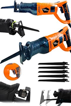 Lieber German 2000 Watt Titan Motor Devir Ayarlı Tilki Kuyruğu 5 Bıçaklı Ahşap Metal Kemik Kesme Makinesi