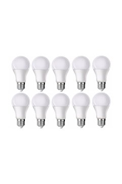 Genel Markalar Proich Led Ampul Beyaz Renk 9 Watt Tasarruflu 10 Lu Paket