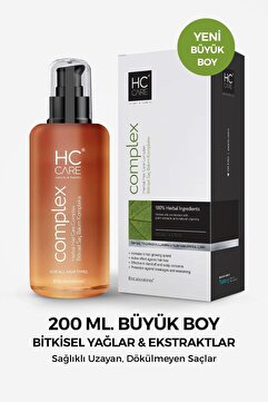 HC Care Complex Bitkisel Saç Bakım Kompleksi - 200 Ml Büyük Boy