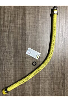 73 PEPE Kombi Şofben Ts 13890 Doğalgaz Bağlantı Flexi Hortumu 60 Cm 3/4 " Makaronlu Yeni Tip Paslanmaz