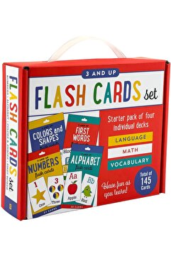 Peter Pauper Press FLASH CARDS SET OF 4- 4'lü Flash Kart Seti