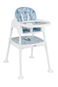 babydoor & Mama Kuzu Çalışma Masalı Pedli Mama Sandalyesi 3 In 1