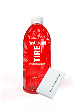 Fast Liquid Lastik Parlatıcı 500 ml Islak görünüm TIRE EXPRESS 500 ML SÜNGER HEDİYELİ