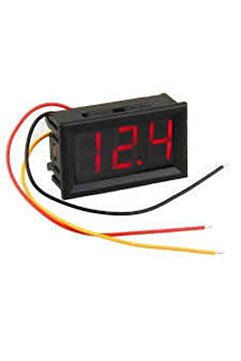 Arduino Dijital Voltmetre Dc 0-100v 3 Kablolu
