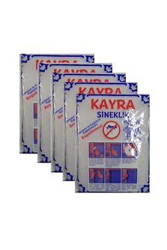 Kayra 5 Adet Tek Kanat Sineklik Tül Sök Tak Yıka (75x125 Cm ) Çift Taraflı Bant Içindedir