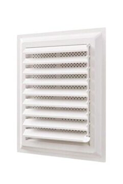 Genel Markalar Menfez Plastik Banyo Wc Havalandırma Menfezi Yüzeysel Hareketli Panjur 44 X 34 cm