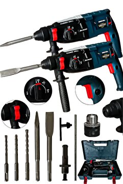 DOZZER Alman 2.30mm Bakır Sargılı Çift Çelik Şanzuman Kırıcı Delici Hilti Matkap 5pcs Uç Hediye
