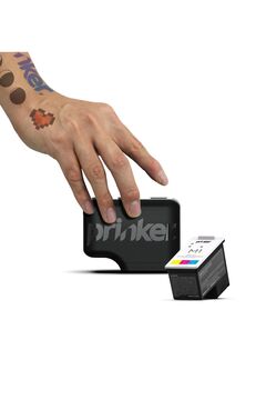 Airbrush Tattoo Prinker 3D Tattoo Printer Prinker M Set Geçici Dövme Yazıcısı