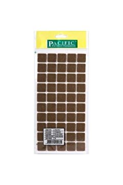 Pasifik Yapışkanlı Keçe Mobilya Sandalye Masa Parke Zemin Koruyucu 20*20 Kahve