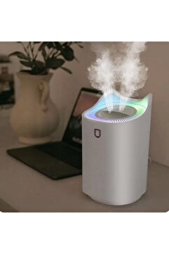 M90 Büyük Boy Hava Nemlendirici Buhar Makinesi 3300 Ml Işıklı Ambians Yedek Filtre Hediyeli