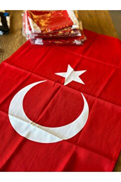 Genel Markalar Türk Bayrak 50x75 Cm Alpaka Türk Bayrağı 50x70 Alpaka 1. Kalite