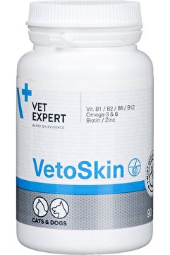 vet expert veto skin 90 tablet