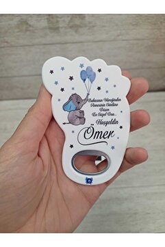 onuratasarlat 25 Adet Ayak Magnet Açacak Yeni Doğan, Doğum Günü, Sünnet, Nişan, Söz, Düğün Hediyelik