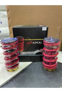 Apexi 1998 Model Honda Civic Uyumlu Dereceli Kırmızı Ikili Coilover