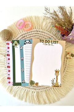 Aşktan Basım Hizmetleri Aşktan Basım 4lü Note Pad Bloknot 10x14 Cm