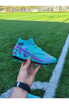 Nisanur Shoes Laliga Çoraplı Krampon Çim Ve Halı Saha Futbol Ayakkabısı Yetişkin Ayakkabı