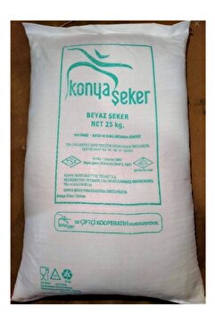 u.s.m ucuzsanalmarket TÜRK ŞEKER KONYA BEYAZ TOZ ŞEKER 25 KG