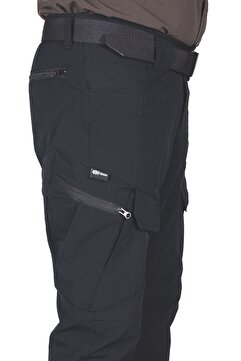 Nikbin Tactical Taktik Pantolon Outdoor Kargo Cep Likrali (YAZLIK)-siyah