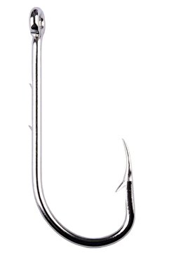 YOUVELLA Beyaz Delikli Tırnaklı Çapraz Kanca (92666) 1466 No:1/0 33mm --- 100ad. Nikelaj 1 Kt.