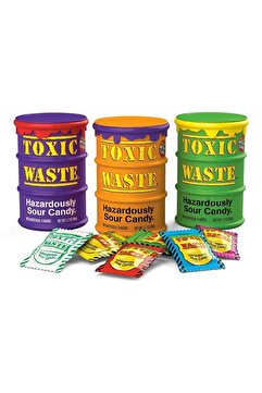 Toxic Waste x3Pack Toxic Waste 3adet Eksi Seker