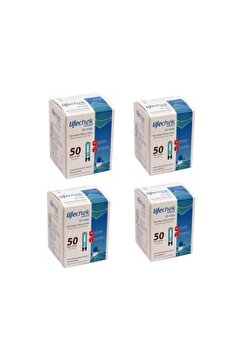 Genel Markalar Kontrol Kalemi Lifechek Smart Td-4360 Kan Şekeri Ölçüm Stribi 50 Adet 4 Adet 2 Yıl