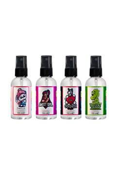 Golonya Kids 4'lü Sprey Çocuk Kolonyası, Taşınabilir, Sprey Başlıklı, Okul İçin Uygun, 100 ml