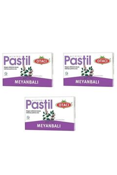 Otacı Meyanbalı Bitkisel Pastil 16 Adet ( 3 Kutu )