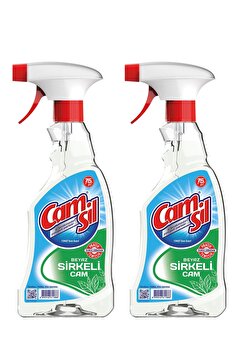 Camsil Beyaz Sirkeli 500 Ml 2'li
