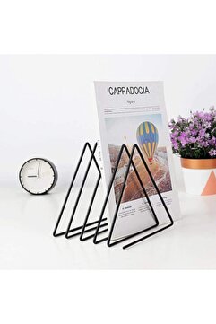 GO DEKOR Modern Tasarım Metal Dergilik Kiti Iskandinav 3'gen 4 Gözlü Dergilik & Gazetelik